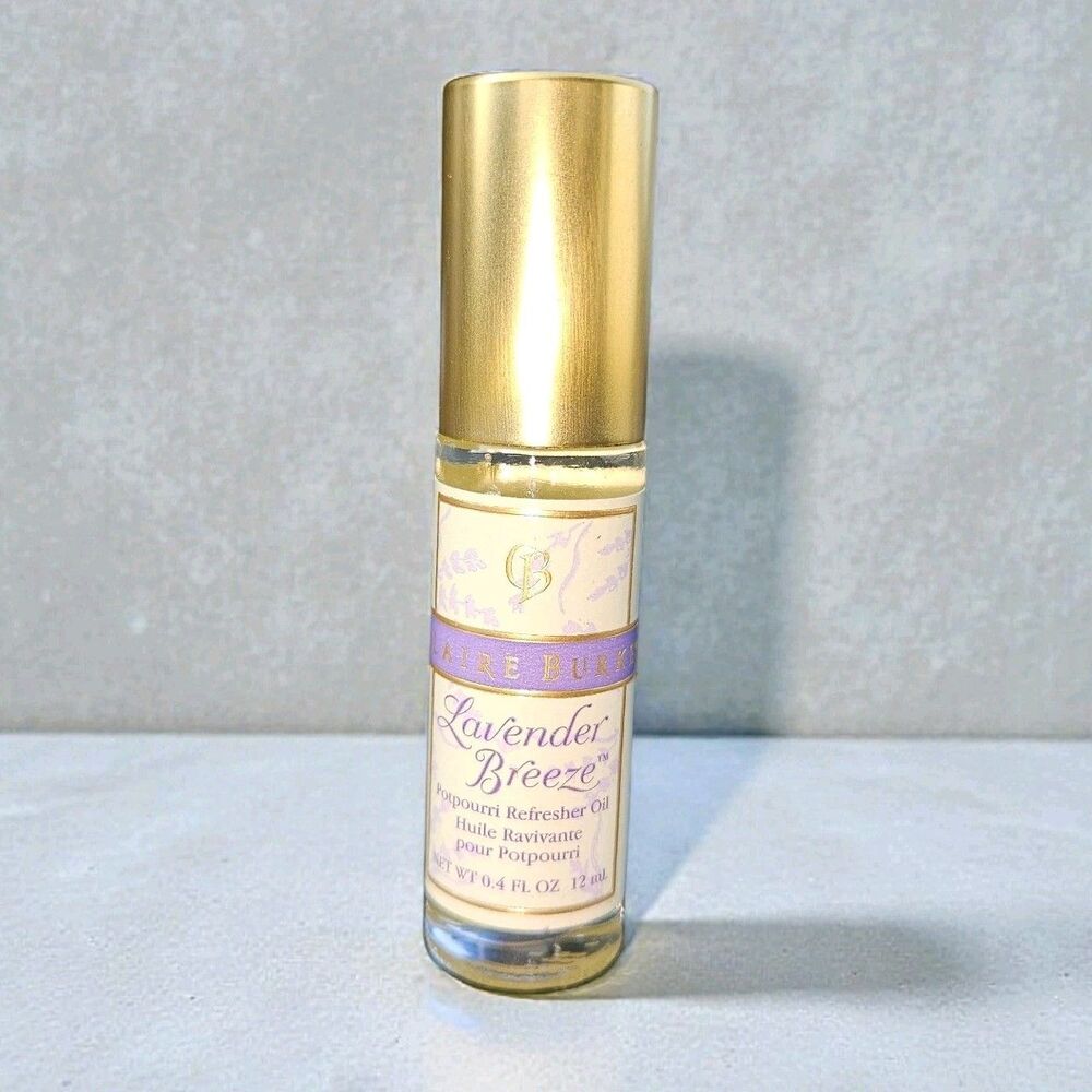 Claire Burke VTG Fragrance Home Potpourri Oil “Lavender Breeze” .4 fl oz